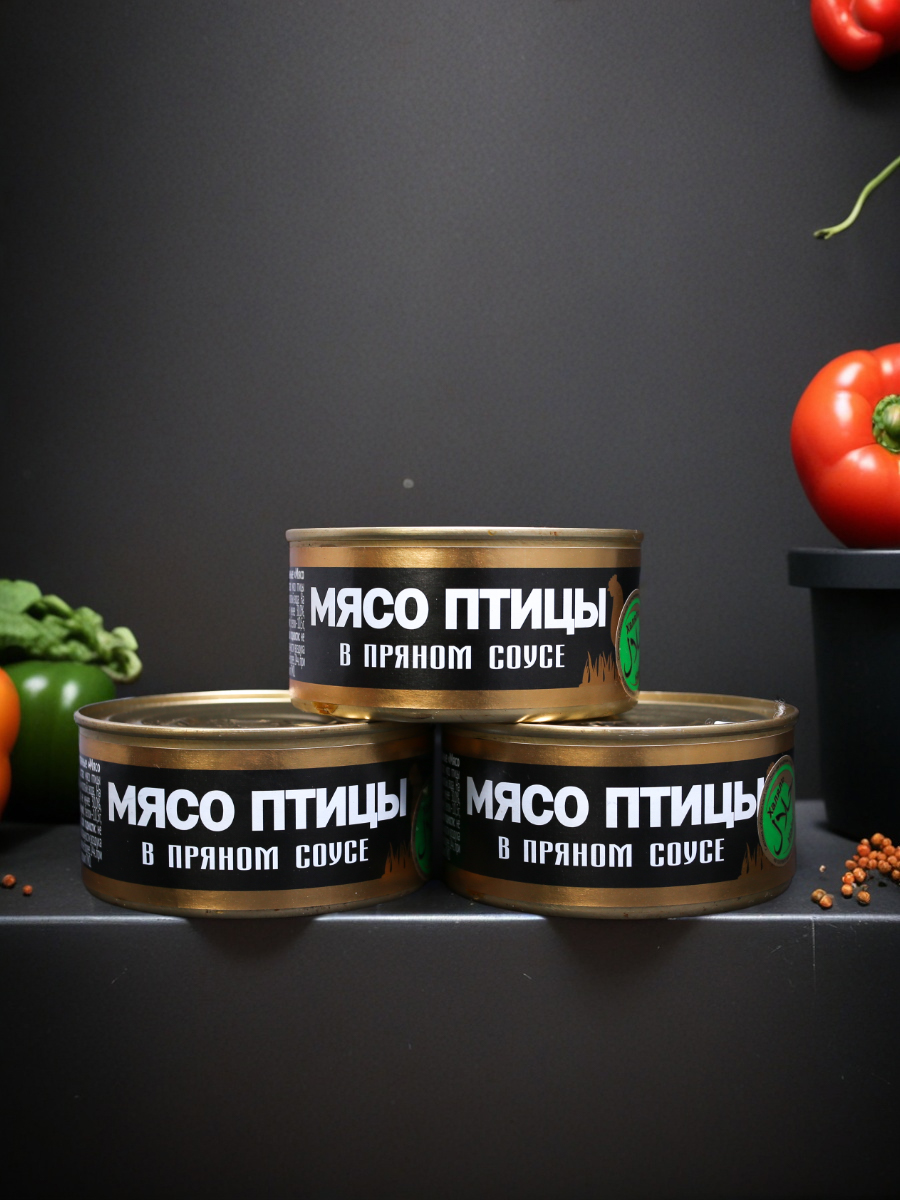 Мясо птицы в пряном соусе